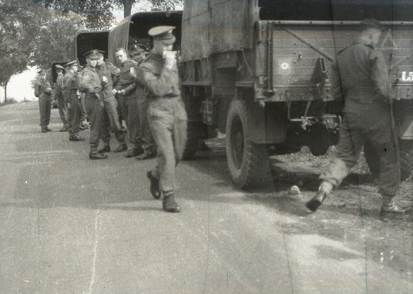 Training in Wales 1944