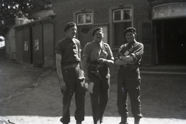 Training in Wales 1944