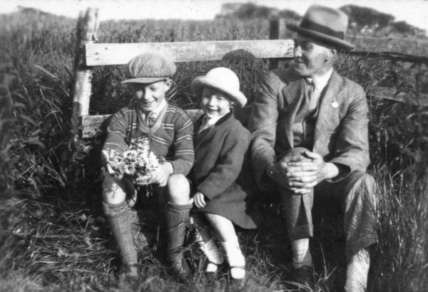 My dad's brother Graham, dad and grandad.