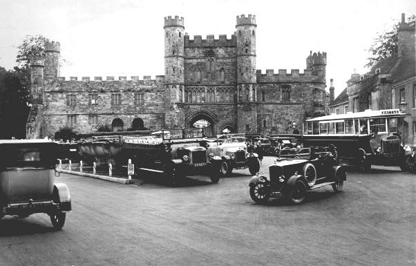 Abbey Green "Car Park" on a busy day