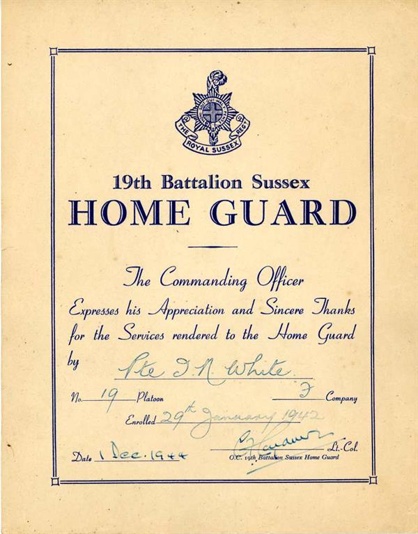 Home Guard 19thBattalion